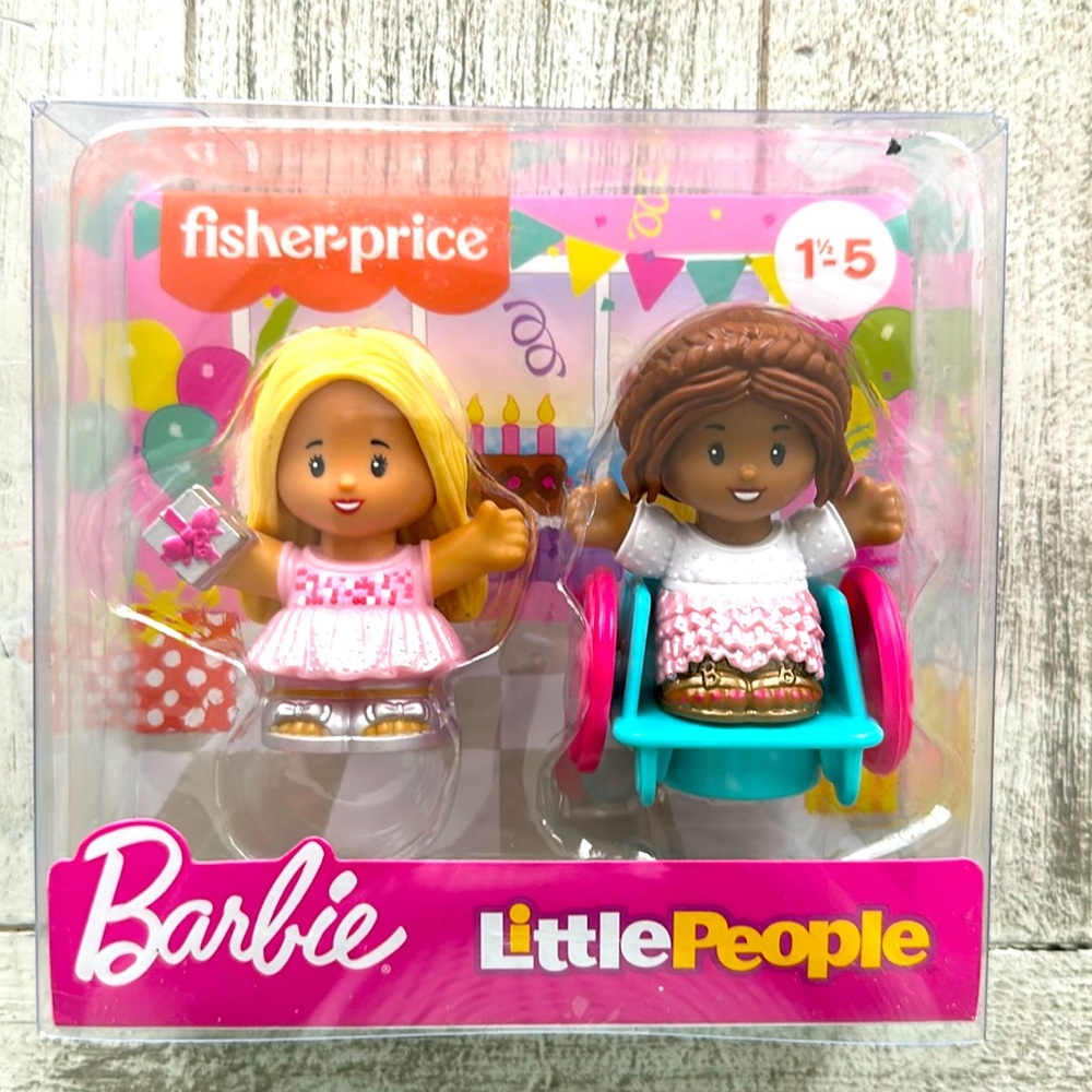 New in box little people Barbie figures